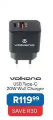 OK Furniture Volkano - usb type-c 20w wall charger offer