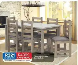 OK Furniture Total - 7-piece baltimore dinette set offer