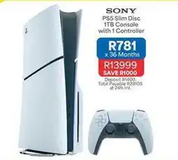 OK Furniture Sony - ps5 slim disc 1tb console with 1 controller offer