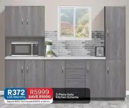 OK Furniture Total - 3-piece italia kitchen scheme offer