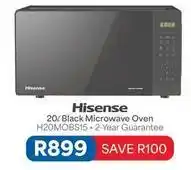 OK Furniture Hisense - 20l black microwave oven h20mobs15 offer