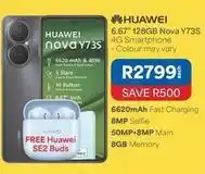 OK Furniture Huawei - nova y73s 4g smartphone offer