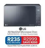OK Furniture Lg - 42l neochef microwave oven ms4235gis offer