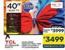 Pick n Pay Hypermarket 40 qled tv offer