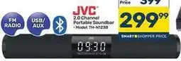 Pick n Pay Hypermarket Jvc - 2.0 channel portable soundbar - model th-n123b offer