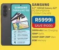 OK Furniture Samsung - galaxy a27 5g smartphone offer