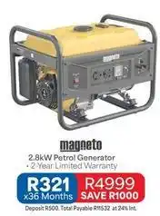 OK Furniture Total - 2.8kw petrol generator offer