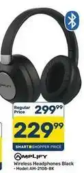 Pick n Pay Hypermarket Wireless headphones black - model: am-2108-bk offer