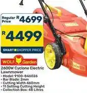 Pick n Pay Hypermarket 2600w cyclone electric lawnmower offer