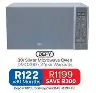 OK Furniture Defy - 30ℓ silver microwave oven dmo390 offer