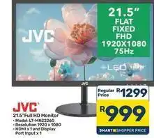 Pick n Pay Hypermarket Jvc - 21.5 full hd monitor offer