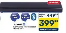 Pick n Pay Hypermarket Mini - 2.0 channel soundbar - model usb-c offer