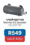 OK Furniture Volkano - mamba 2.0 speaker vk-3137-bk offer