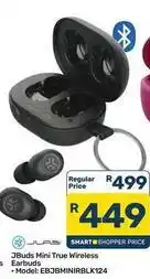 Pick n Pay Hypermarket Mini - jbuds true wireless earbuds - ebjbminirblk124 offer