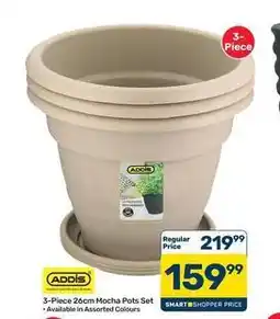 Pick n Pay Hypermarket Addis - 3-piece 26cm mocha pots set offer