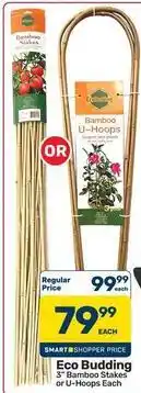Pick n Pay Hypermarket Eco budding 3 bamboo stakes or u-hoops offer