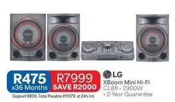OK Furniture Lg - xboom mini hi-fi cl88 - 2900w offer