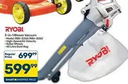 Pick n Pay Hypermarket Ryobi - 3-in-1 blower vacuum rbv-3350/rbv-3050 offer