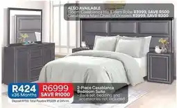 OK Furniture Total - 2-piece casablanca bedroom suite offer