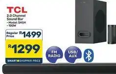 Pick n Pay Hypermarket 2.0 channel sound bar offer