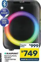 Pick n Pay Hypermarket Blaupunkt - harmony party speaker bsp106 offer