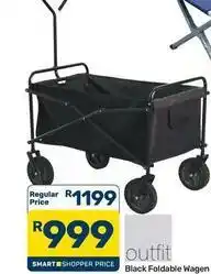 Pick n Pay Hypermarket Black foldable wagon offer