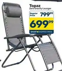 Pick n Pay Hypermarket Zero gravity lounger offer