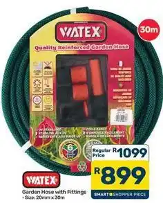Pick n Pay Hypermarket Garden hose with fittings offer