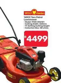 Pick n Pay Hypermarket 149cc torx petrol lawnmower offer