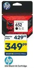 Pick n Pay Hypermarket Hp - 652 black ink cartridge offer