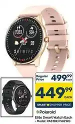 Pick n Pay Hypermarket Polaroid - elite smart watch each - pa8181bk/pa8181rg offer