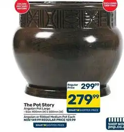 Pick n Pay Hypermarket The pot story angolan pot large offer