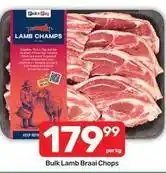 Pick n Pay Pick n pay - bulk lamb braai chops offer