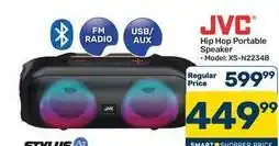 Pick n Pay Hypermarket Jvc - hip hop portable speaker - model: xs-n2234b offer