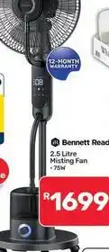 Pick n Pay Hypermarket 2.5 litre misting fan offer
