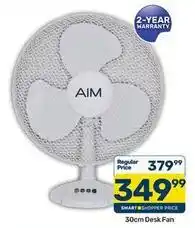Pick n Pay Aim - 30cm desk fan offer