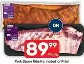 Pick n Pay Pork spare ribs offer