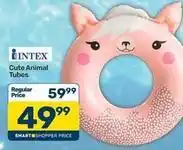 Pick n Pay Intex - cute animal tubes offer
