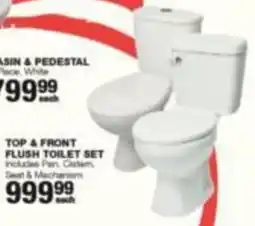 Build It Top & Front Flush Toilet Set offer