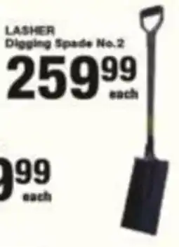 Build It Lasher Digging Spade No.2 offer