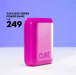 Ackermans Juice Box Series Power Bank CUBE offer