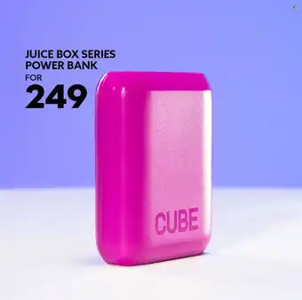 Juice Box Series Power Bank CUBE