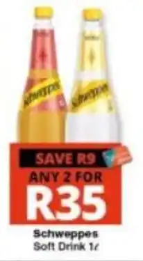 Checkers Schweppes Soft Drink offer