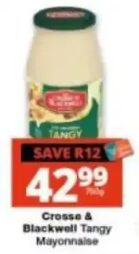 Checkers Crosse & Blackwell Tangy Mayonnaise offer