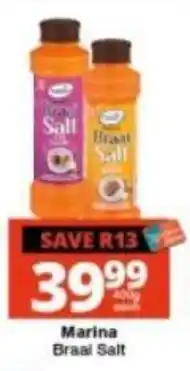 Checkers Marina Braai Salt offer