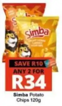 Checkers Simba Potato Chips offer