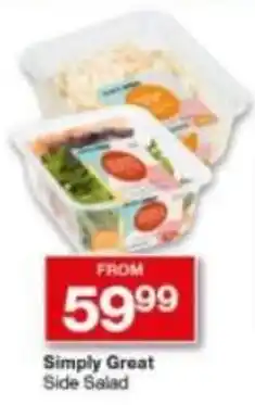 Checkers Simply Great Side Salad offer