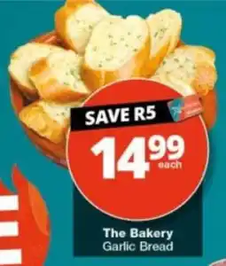 Checkers The Bakery Garlic Bread offer