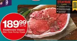 Checkers Steakhouse Classic Man-Size Rump Steak offer