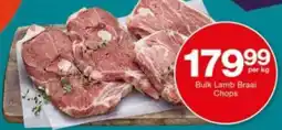 Checkers Bulk Lamb Braai Chops offer